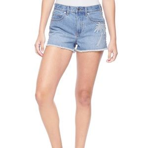 Juicy By Juicy Couture Palm Patch Shorts